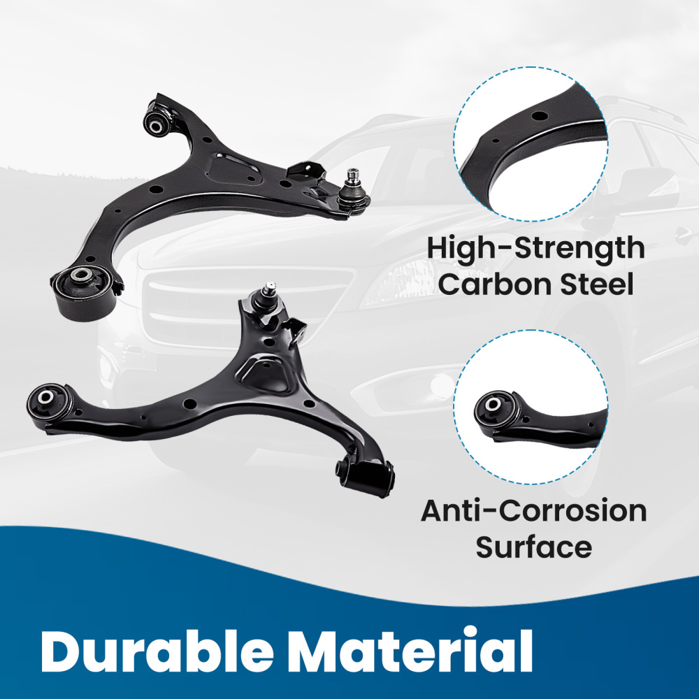 8Pcs Left Right Front Lower Control Arms compatible for Kia Sorento 2011-2013 K621686
