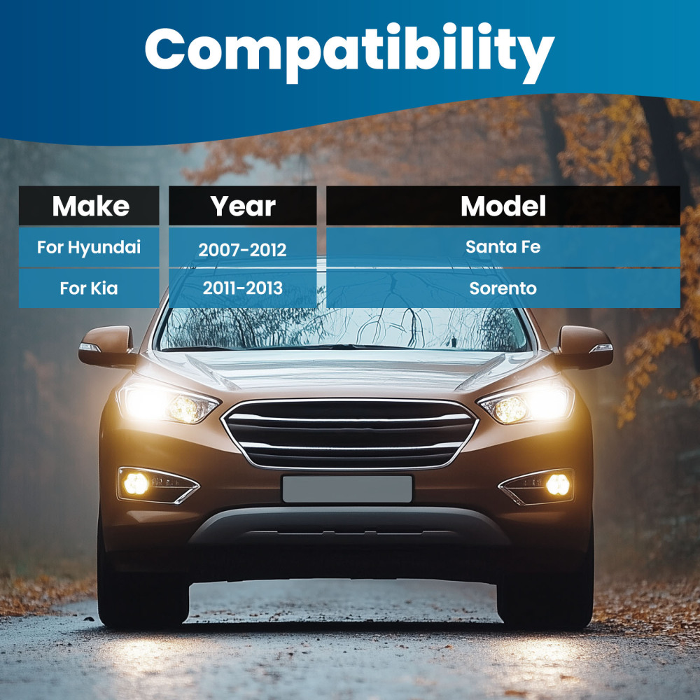 8Pcs Left Right Front Lower Control Arms compatible for Kia Sorento 2011-2013 K621686