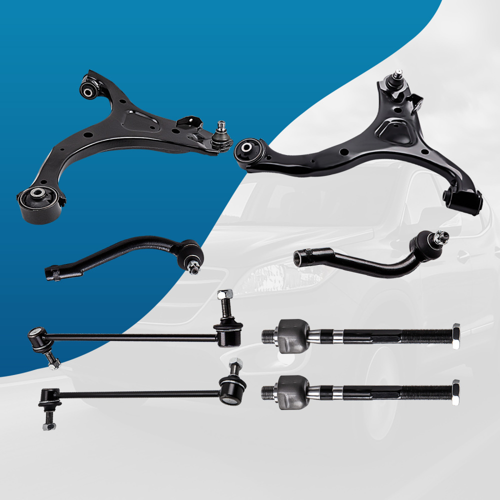 8Pcs Left Right Front Lower Control Arms compatible for Kia Sorento 2011-2013 K621686
