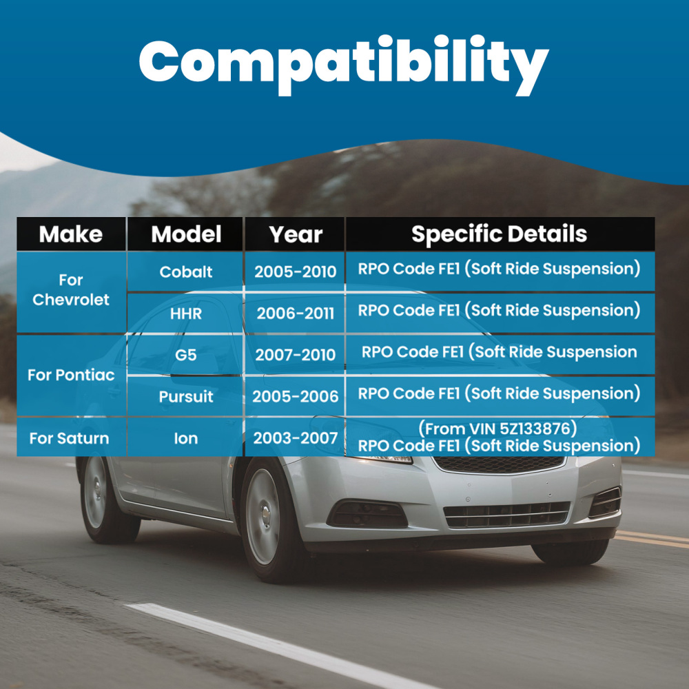 Front Left Lower Control Arm w/ Ball Joint For 2006-2010 2011 compatible for Chevy HHR Cobalt