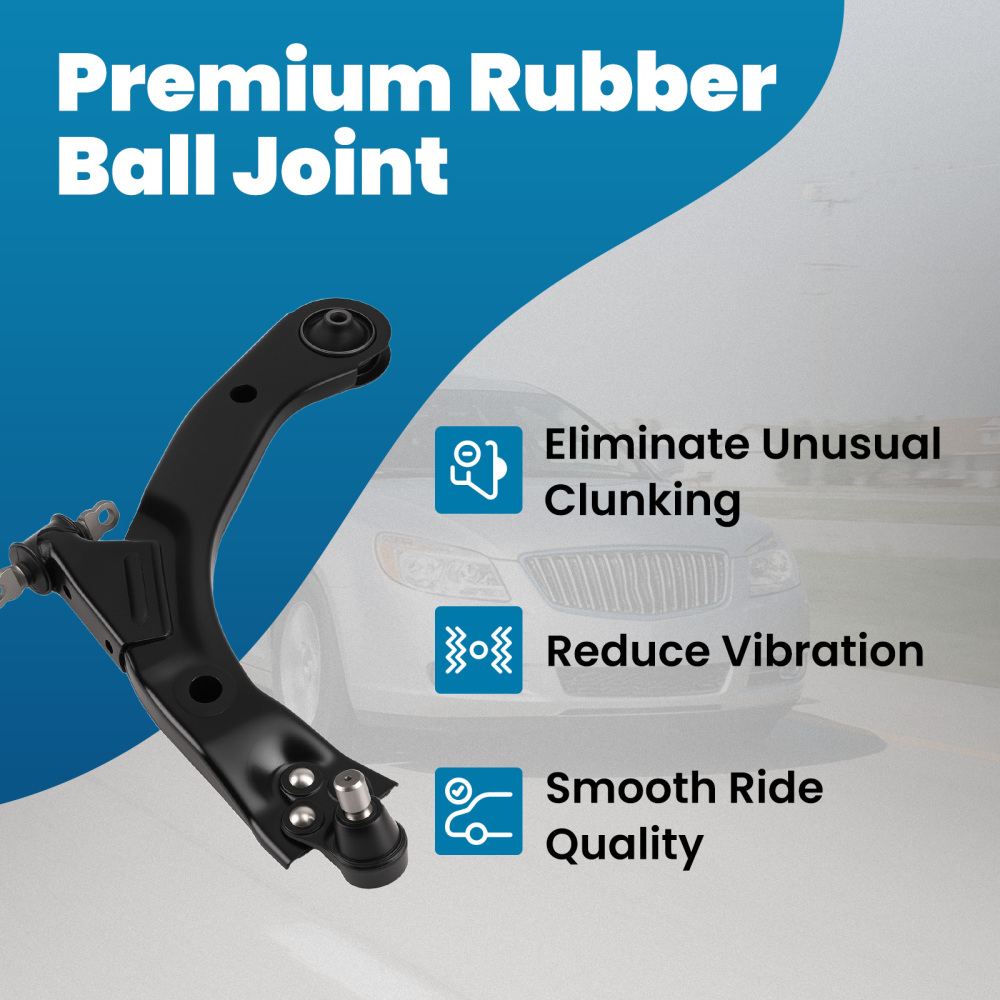 Front Left Lower Control Arm w/ Ball Joint For 2006-2010 2011 compatible for Chevy HHR Cobalt