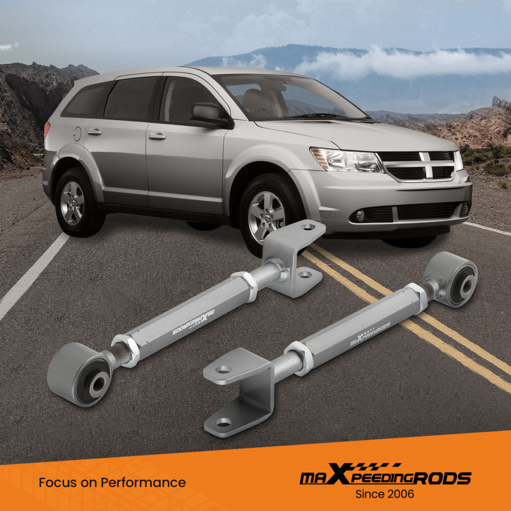 2x Rear Adjustable Camber Control Arms Kit compatible for Chrysler Sebring 20072010