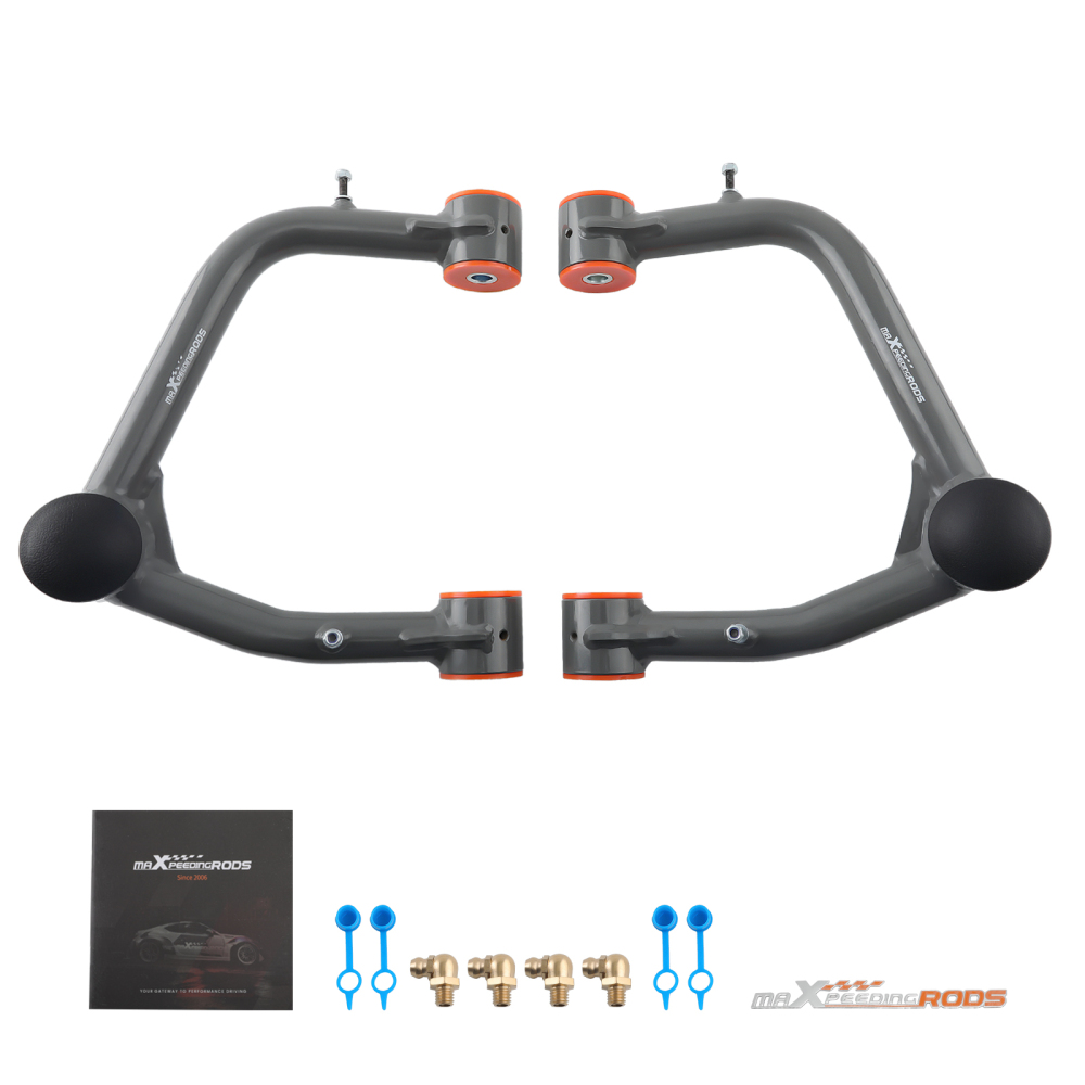 2x Front Upper Control Arms 2-4 Lift for 2019-2024 Silverado 1500 GMC Sierra