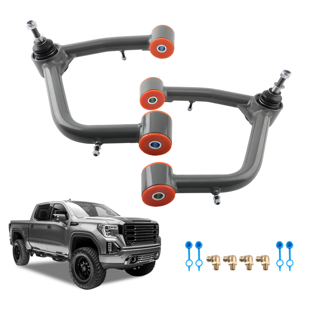 2x Front Upper Control Arms 2-4 Lift for 2019-2024 Silverado 1500 GMC Sierra