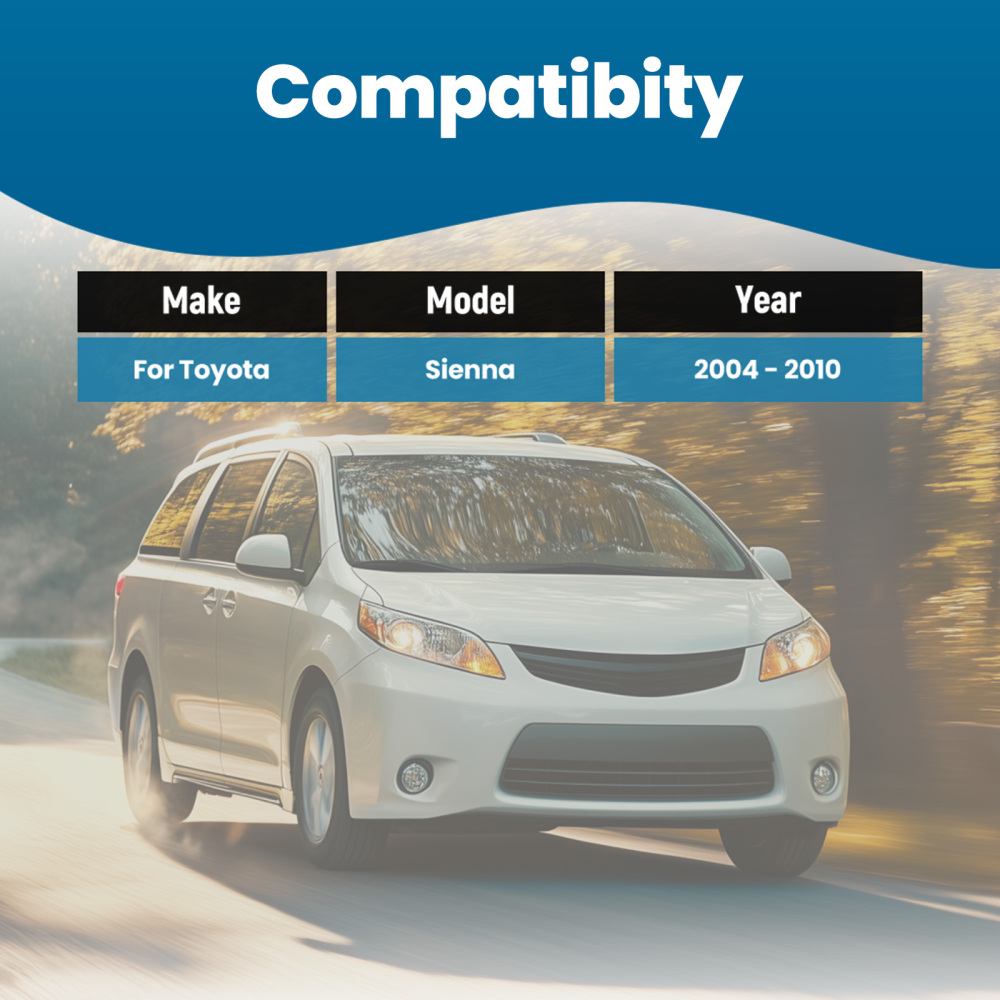 Front Lower Suspension Arm w/BushingsBall Joint compatible for Toyota Sienna 2004 - 2010