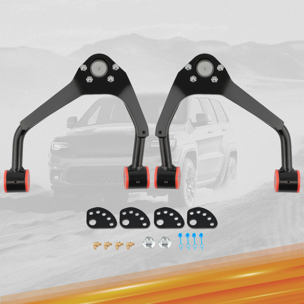 Alignment Front Upper Control Arms Pair for 2007-15 compatible for Chevy Silverado Sierra 1500