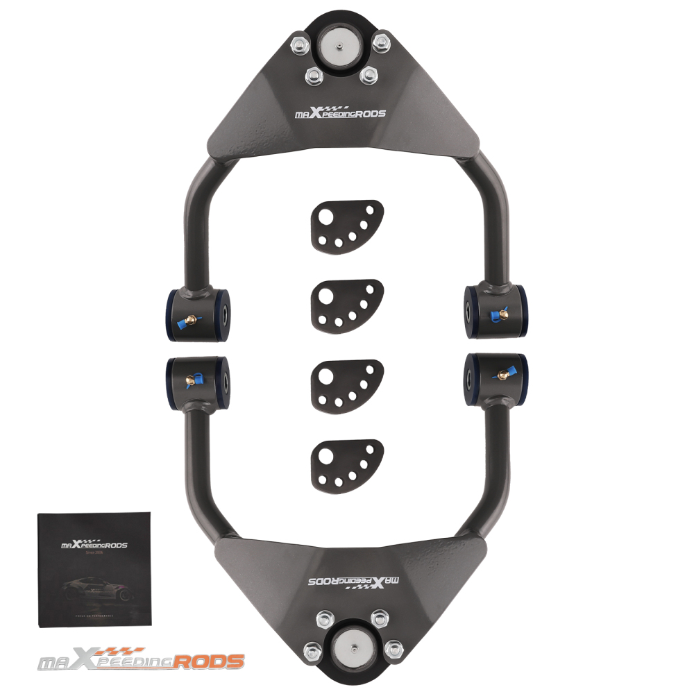 2x Upper Drop Alignment Control Arms Drop Kit for 1999-06 compatible for Silverado Sierra 1500