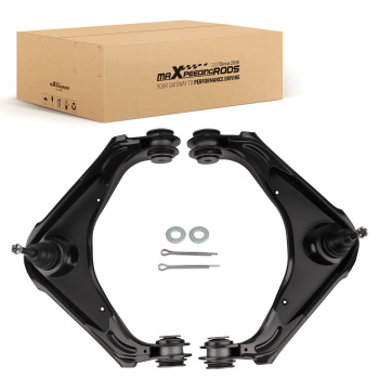 2x Front Upper Control Arms for 2001-2004 compatible for Chevy Silverado GMC Sierra 2500 3500