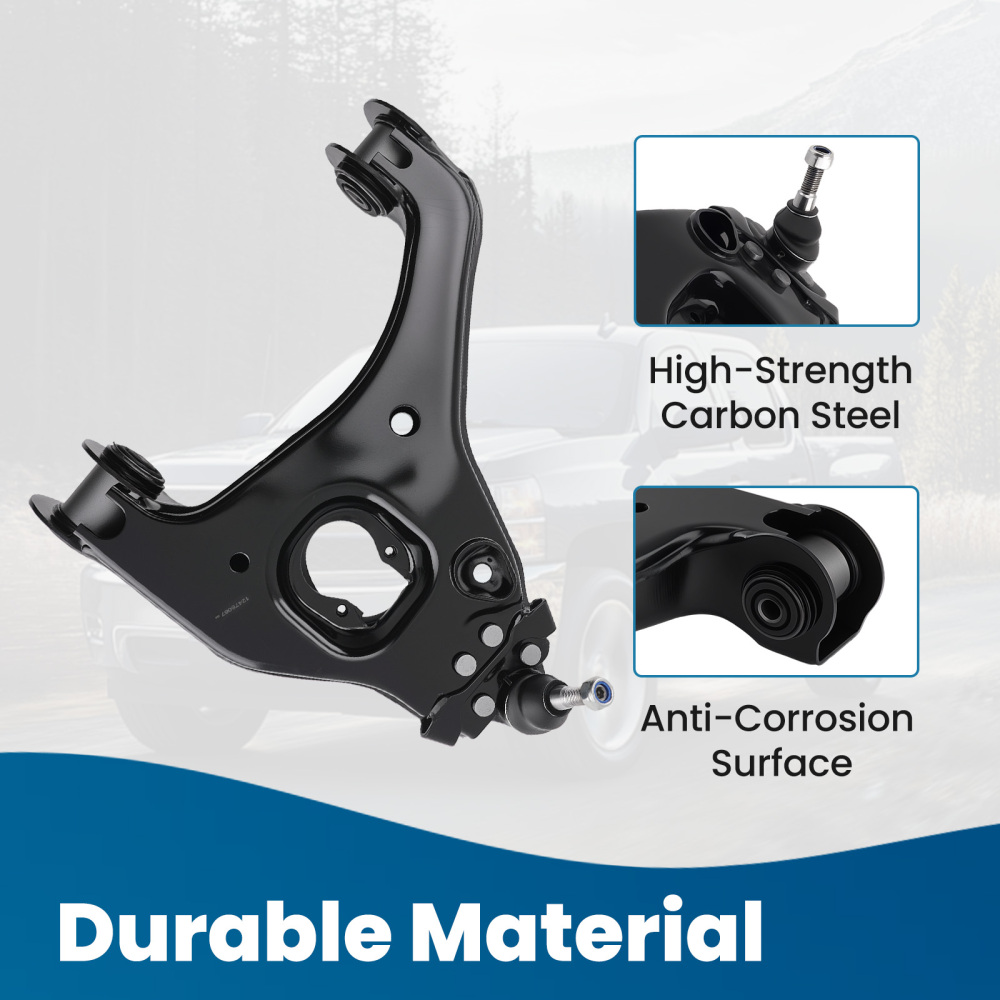 maXpeedingrods Front Left Lower Control Arm Compatible for Chevy Silverado 1500 1999-2006