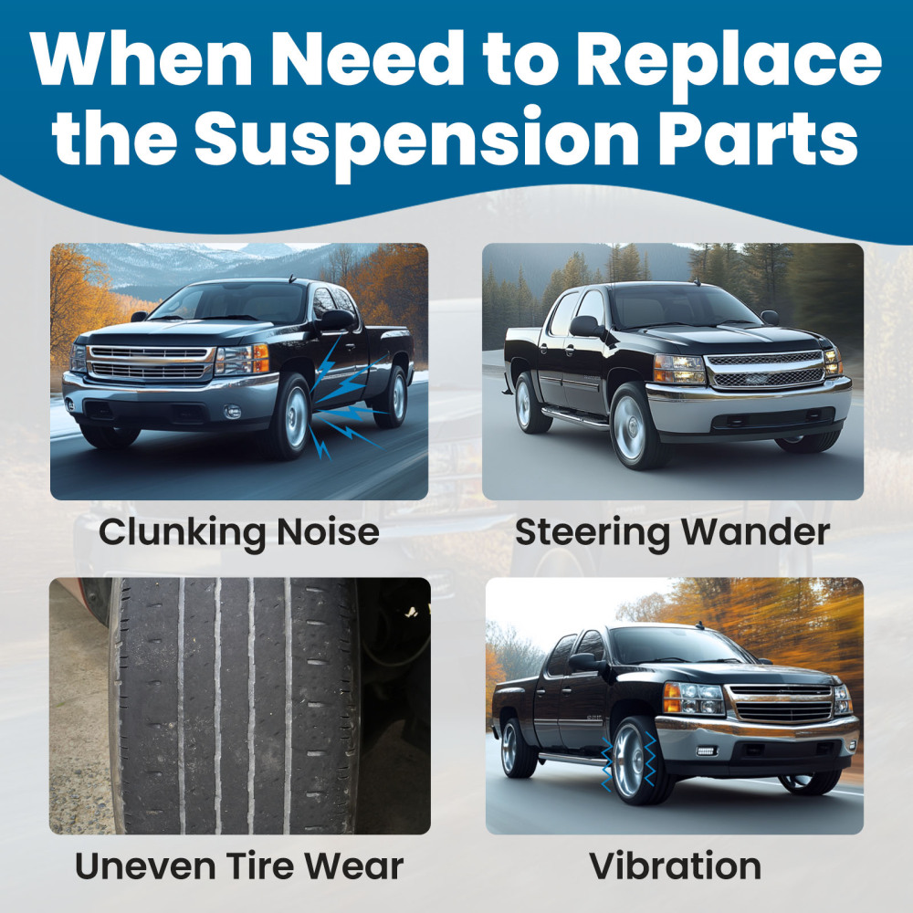 maXpeedingrods Front Left Lower Control Arm Compatible for Chevy Silverado 1500 1999-2006