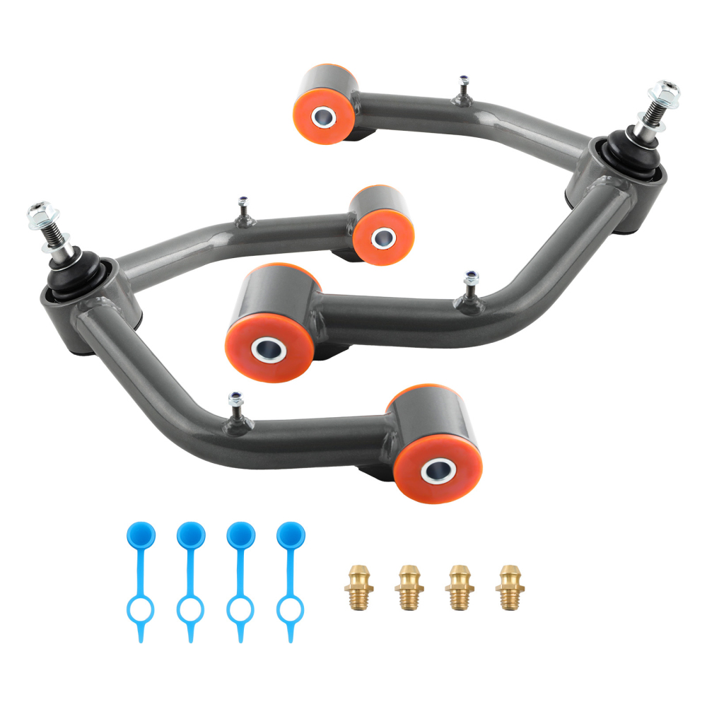Front Upper Control Arms 2-4 Lift for 1999-2006 compatible for Chevy Silverado Sierra 1500 4X4