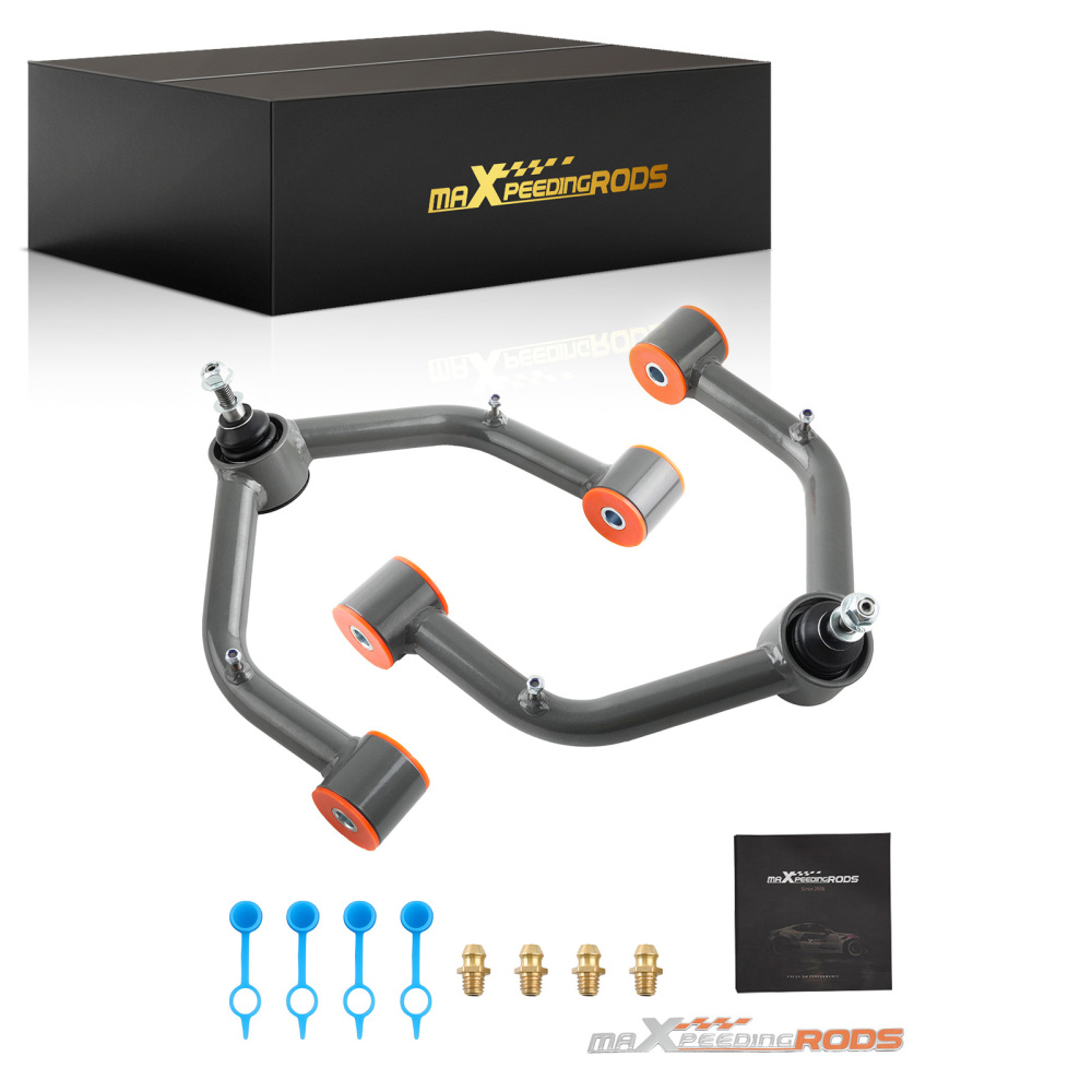 Front Upper Control Arms 2-4 Lift for 1999-2006 Chevy Silverado Sierra 1500 4X4