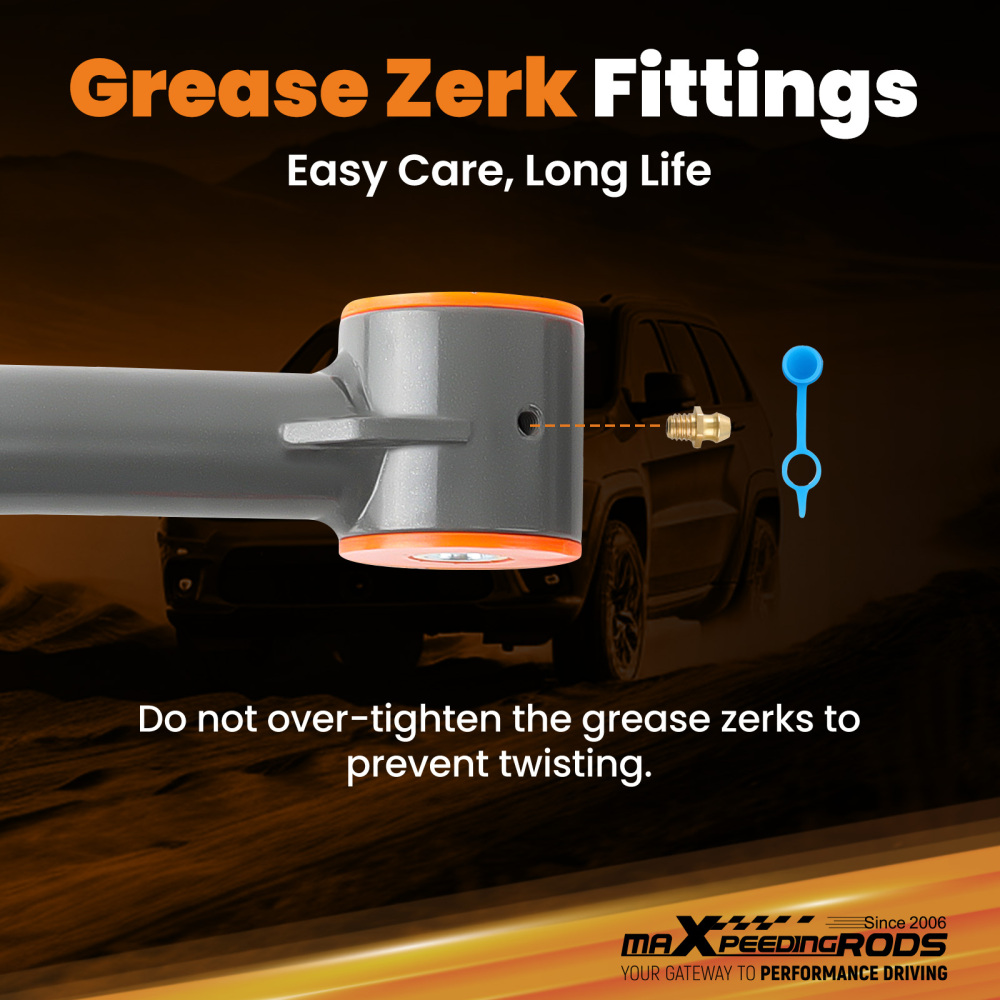 Front Upper Control Arms 2-4 Lift for 1999-2006 Chevy Silverado Sierra 1500 4X4