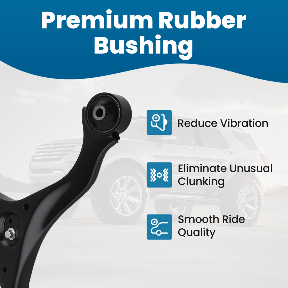 Front Left Right Lower Control Arms Ball Joints compatible for Hyundai Sonata 2006 - 2010