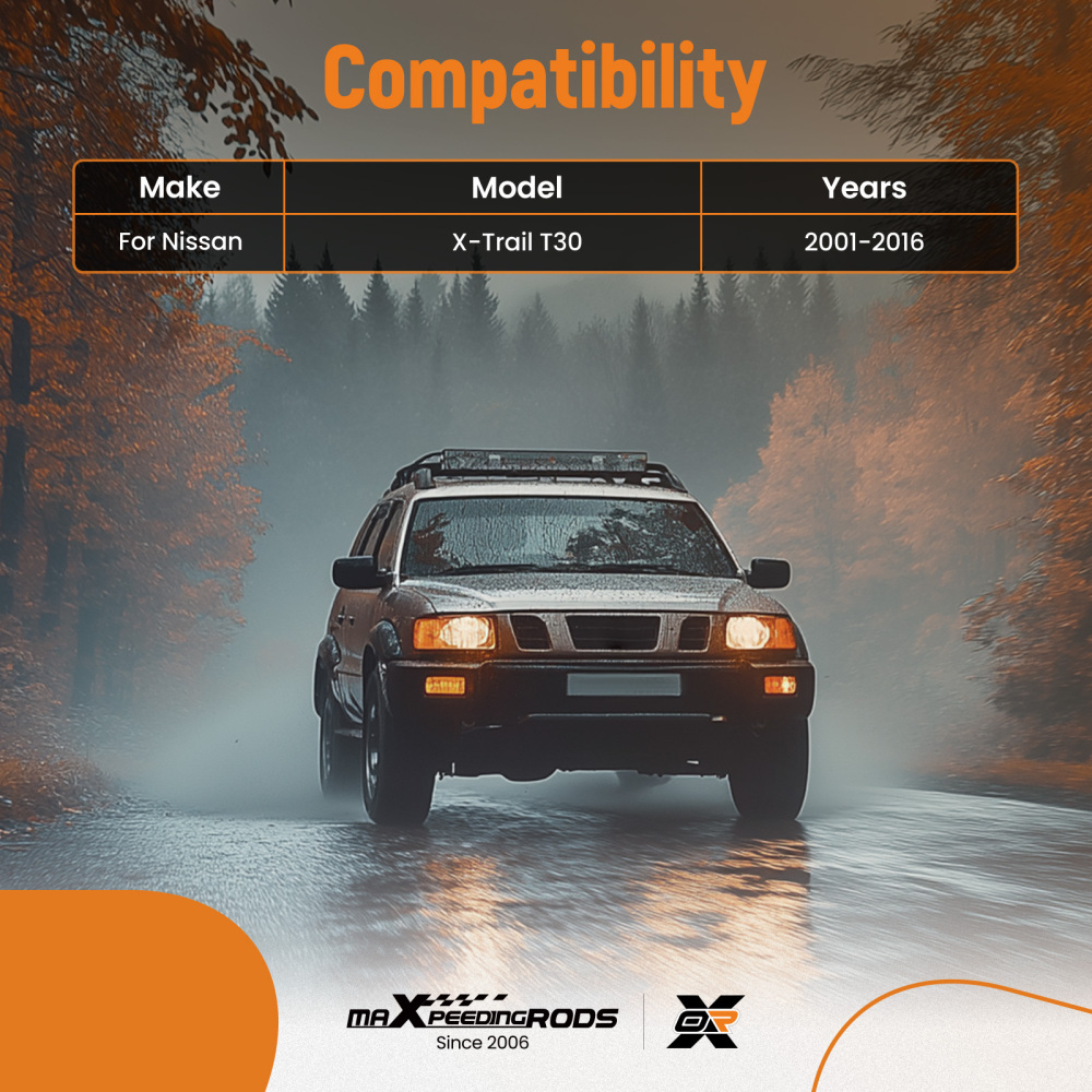 Brazos De Suspensión+barra De Acoplamiento Delantero compatible para Nissan X Trail T30