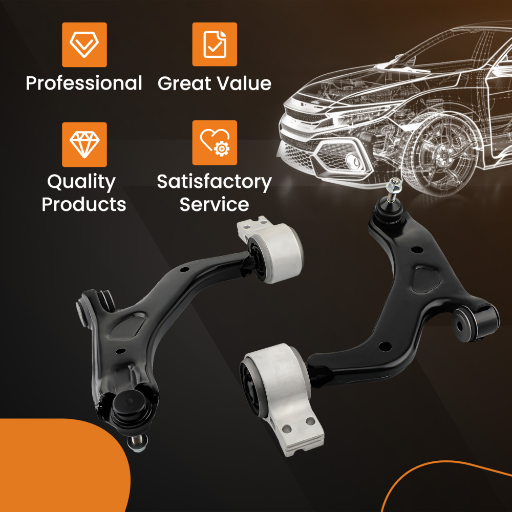 Set of 2 Front Lower Control Arms Ball Joint Assembly for 2008-2009 compatible for Ford Taurus