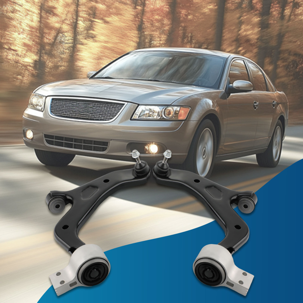 Set of 2 Front Lower Control Arms Ball Joint Assembly for 2008-2009 compatible for Ford Taurus