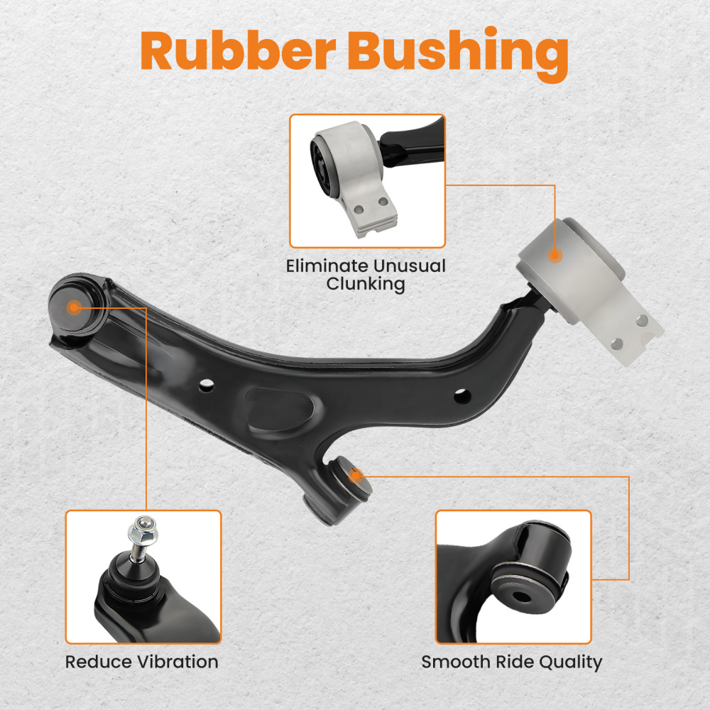 Set of 2 Front Lower Control Arms Ball Joint Assembly for 2008-2009 compatible for Ford Taurus