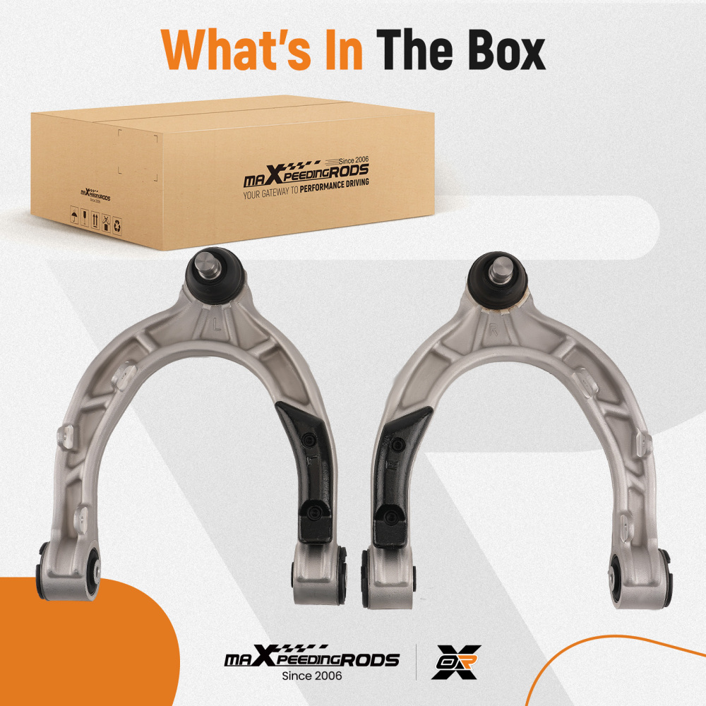 2PCS FRONT UPPER SUSPENSION WISHBONE CONTROL ARMS compatible for TESLA MODEL 3MODEL Y EV