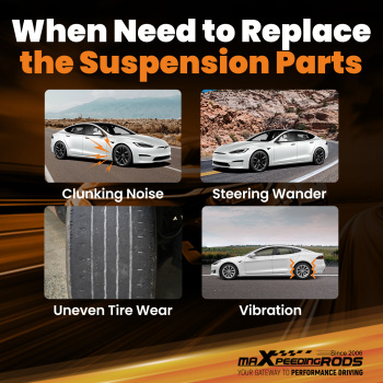 4x Adjustable Aluminum Rear Camber Arm + Toe Angle Arms Kit compatible for Tesla Model S/X