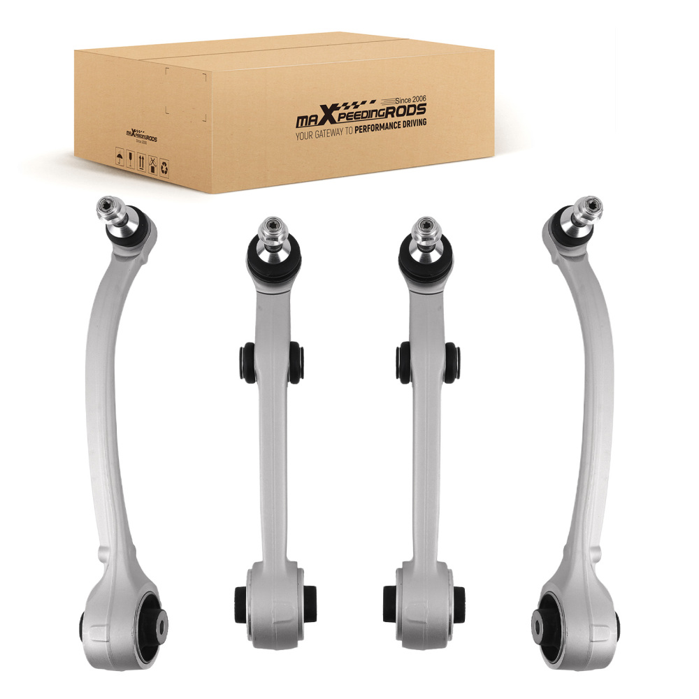 4pcs Front Lower Control Arms Kits for 2012-2020 compatible for Tesla Model S 2016-2020 X