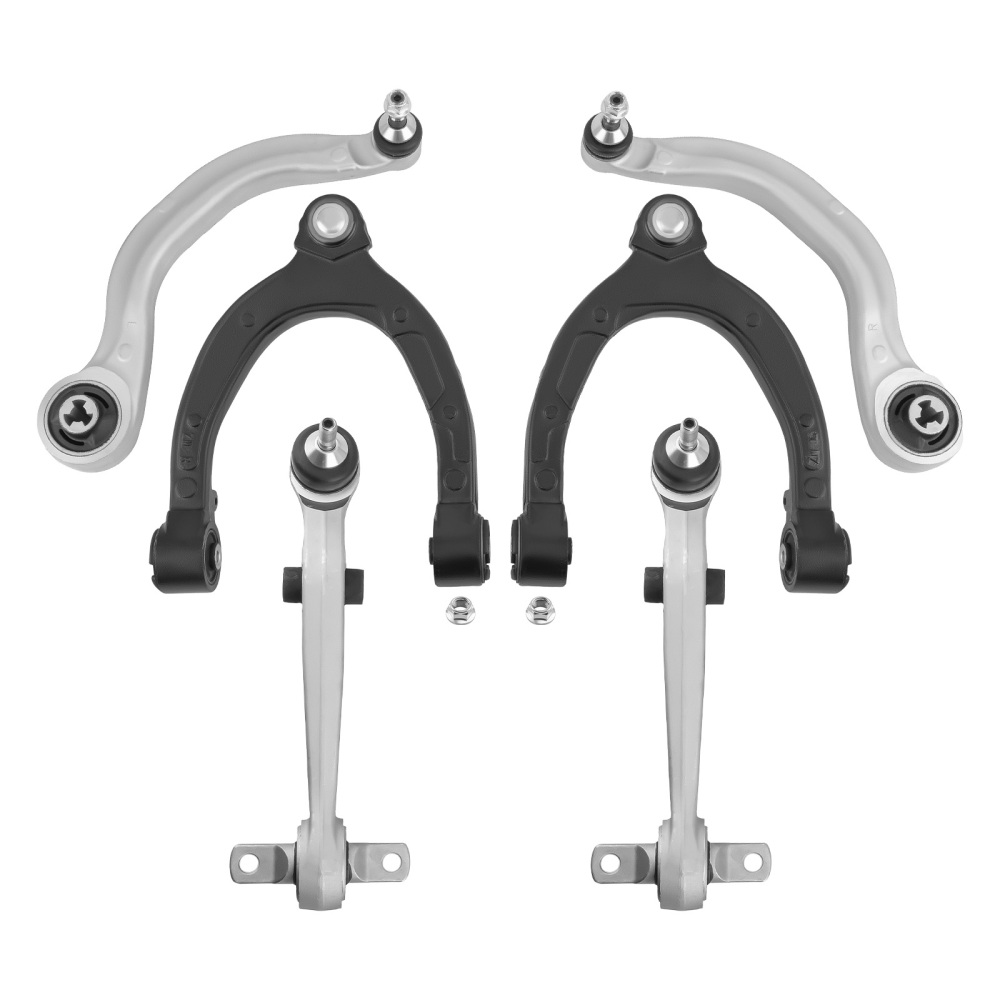 UpperLower Front Control Arm Kit RH + LH For 2017 2018-2023 compatible for Tesla Model 3