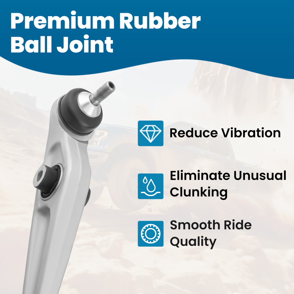 UpperLower Front Control Arm Kit RH + LH For 2017 2018-2023 compatible for Tesla Model 3