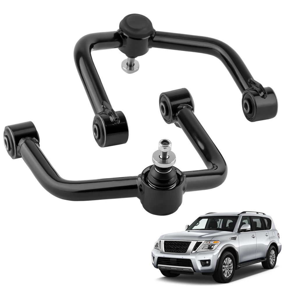 Suspension Kit Front Upper Control Arms 2-4 Lift compatible for Nissan Titan Armada 2004+