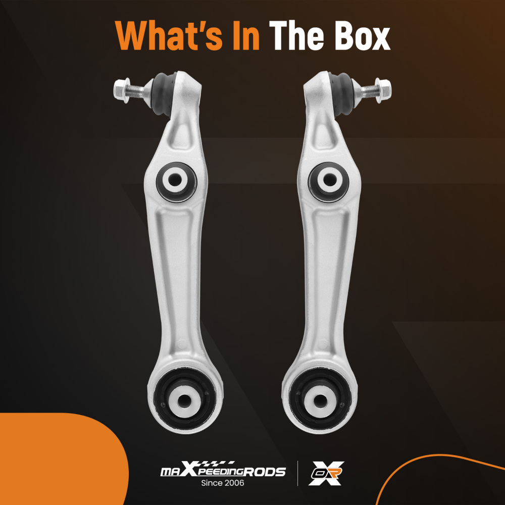 2PCS FRONT LOWER SUSPENSION WISHBONE CONTROL ARM compatible for TESLA MODEL S 12-16 MODEL X