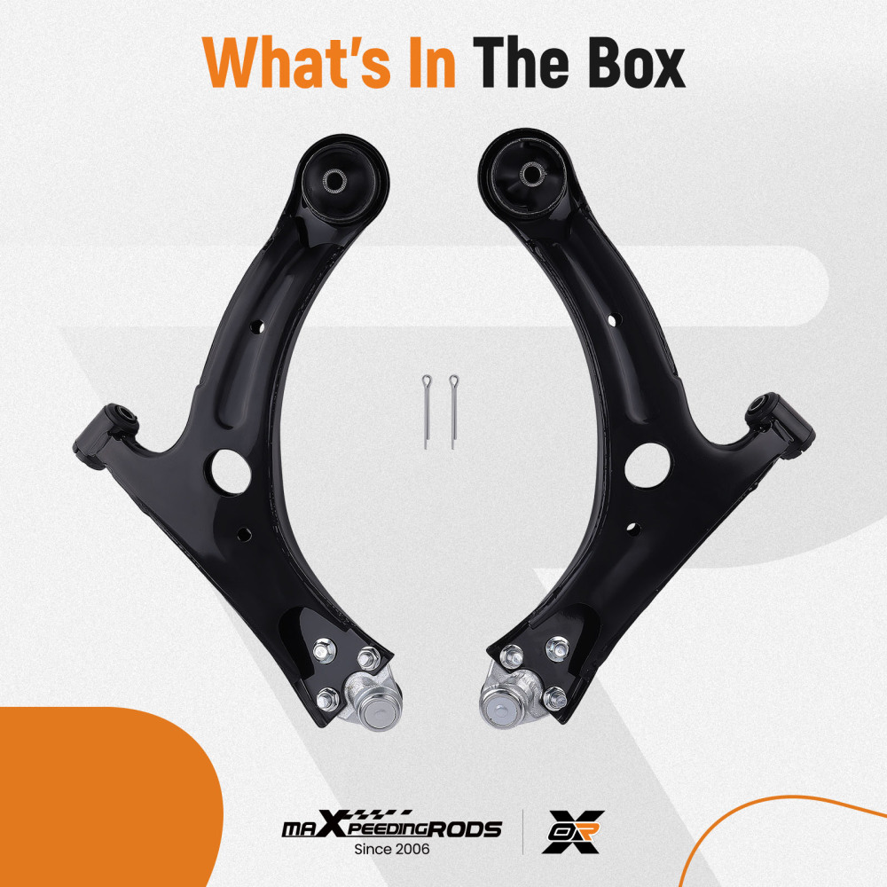 Front Lower Control Arms Ball Joints Kit For For 2014-2021 2022 Toyota Corolla