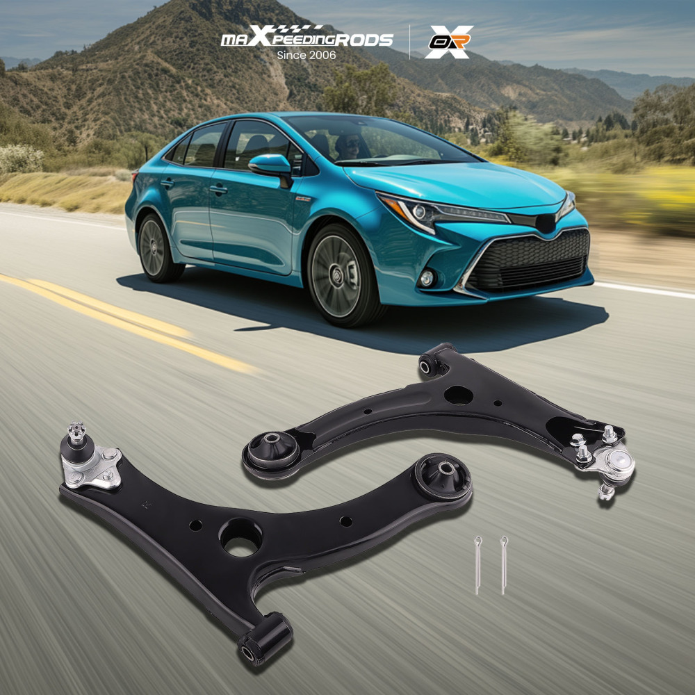 Front Lower Control Arms Ball Joints Kit For For 2014-2021 2022 Toyota Corolla