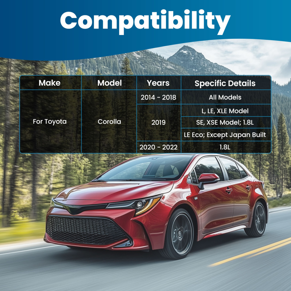 Front Lower Control Arms Ball Joints Kit For For 2014-2021 2022 Toyota Corolla