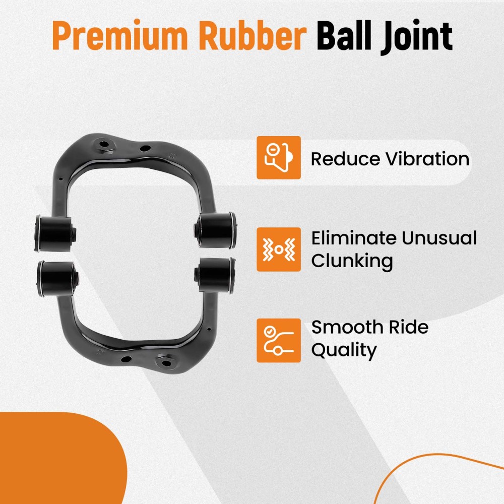 Suspension Front UpperLower Control Arm Kit compatible for Toyota Tundra Pickup 2000-03