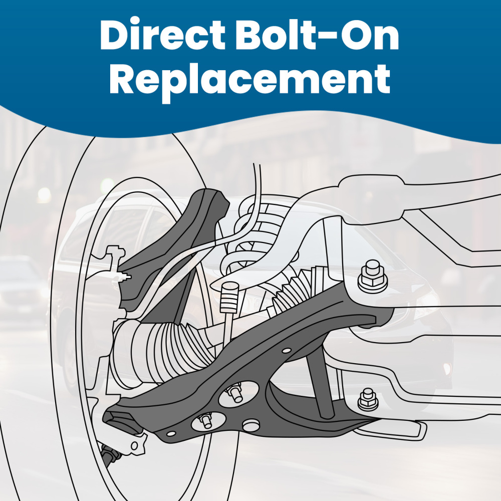 Front Right Lower Control Arm Side w/ Ball Joint for 2004 - 2010 compatible for Toyota Sienna