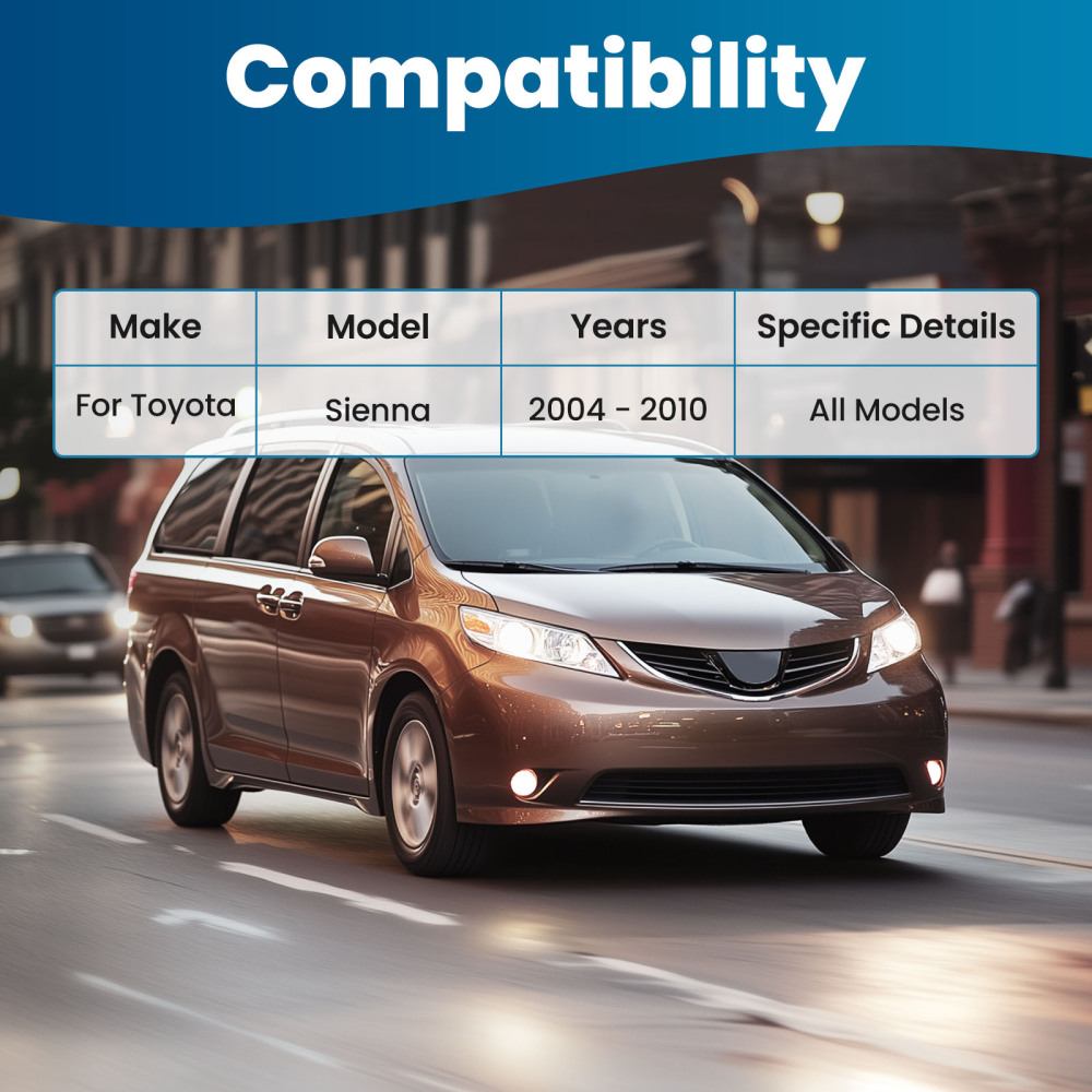 Front Right Lower Control Arm Side w/ Ball Joint for 2004 - 2010 compatible for Toyota Sienna