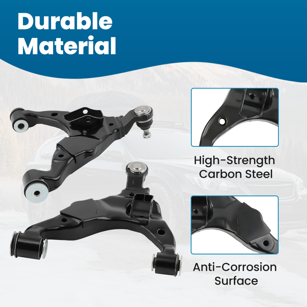 2pcs Front Lower Control Arm with Ball Joint LH & RH compatible for Toyota Tacoma 2005-15