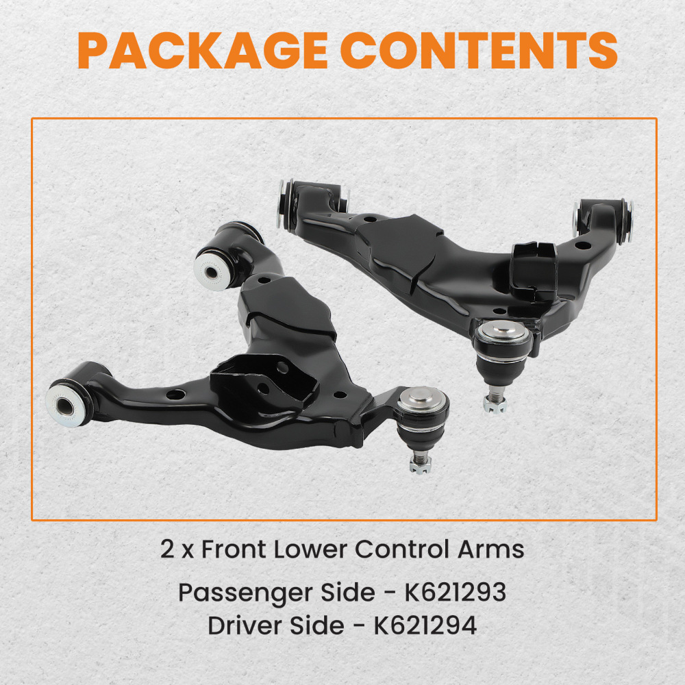 2pcs Front Lower Control Arm with Ball Joint LH & RH compatible for Toyota Tacoma 2005-15
