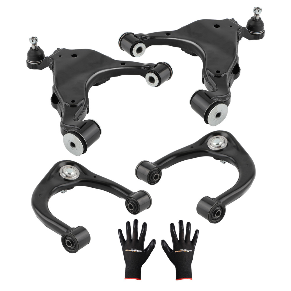 Suspension Kit Front Upper Lower Control Arm Ball Joints compatible for Toyota Tacoma 05-15