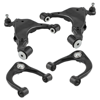 4x Front LowerUpper Control Arms Ball Joints compatible for Toyota Tacoma 2005-2014 2015
