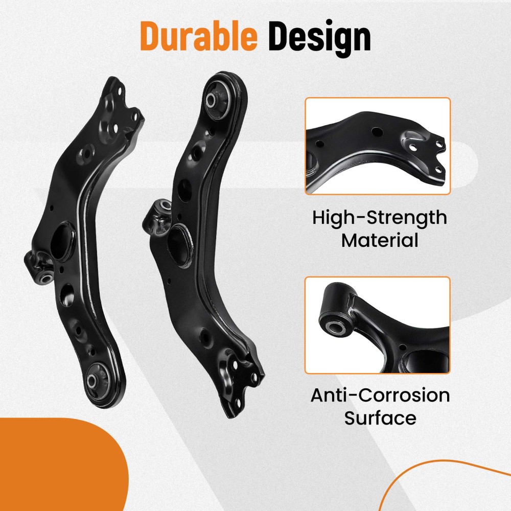 12 Pcs Front Lower Control Arm and Sway Bar End Link compatible for Toyota Compatible for RAV4 2006 - 2014