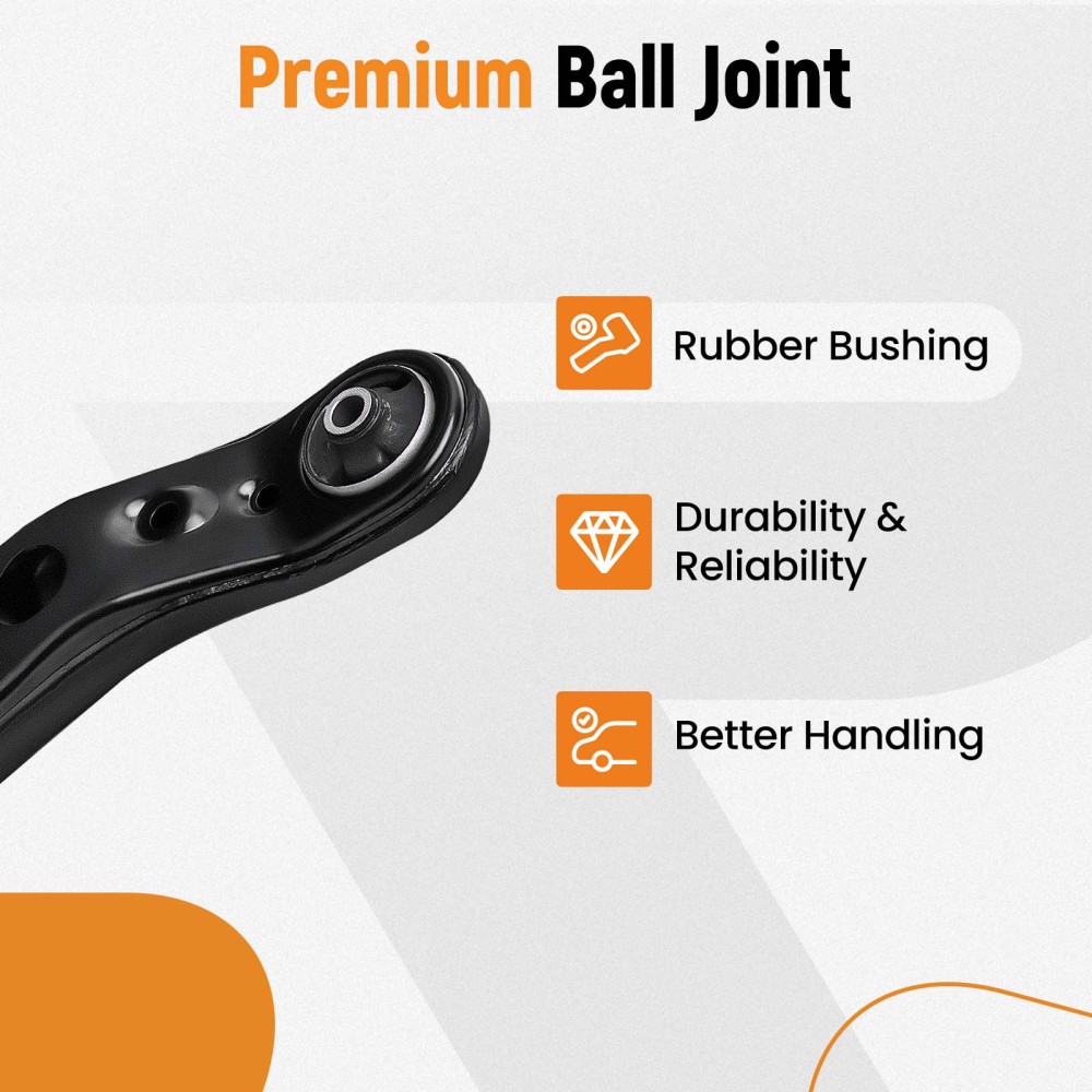 12 Pcs Front Lower Control Arm and Sway Bar End Link compatible for Toyota Compatible for RAV4 2006 - 2014