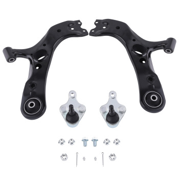 2x Front Lower Control Arms w/ Ball Joints for 2006-2018 compatible for Toyota Rav4 Lexus NX300