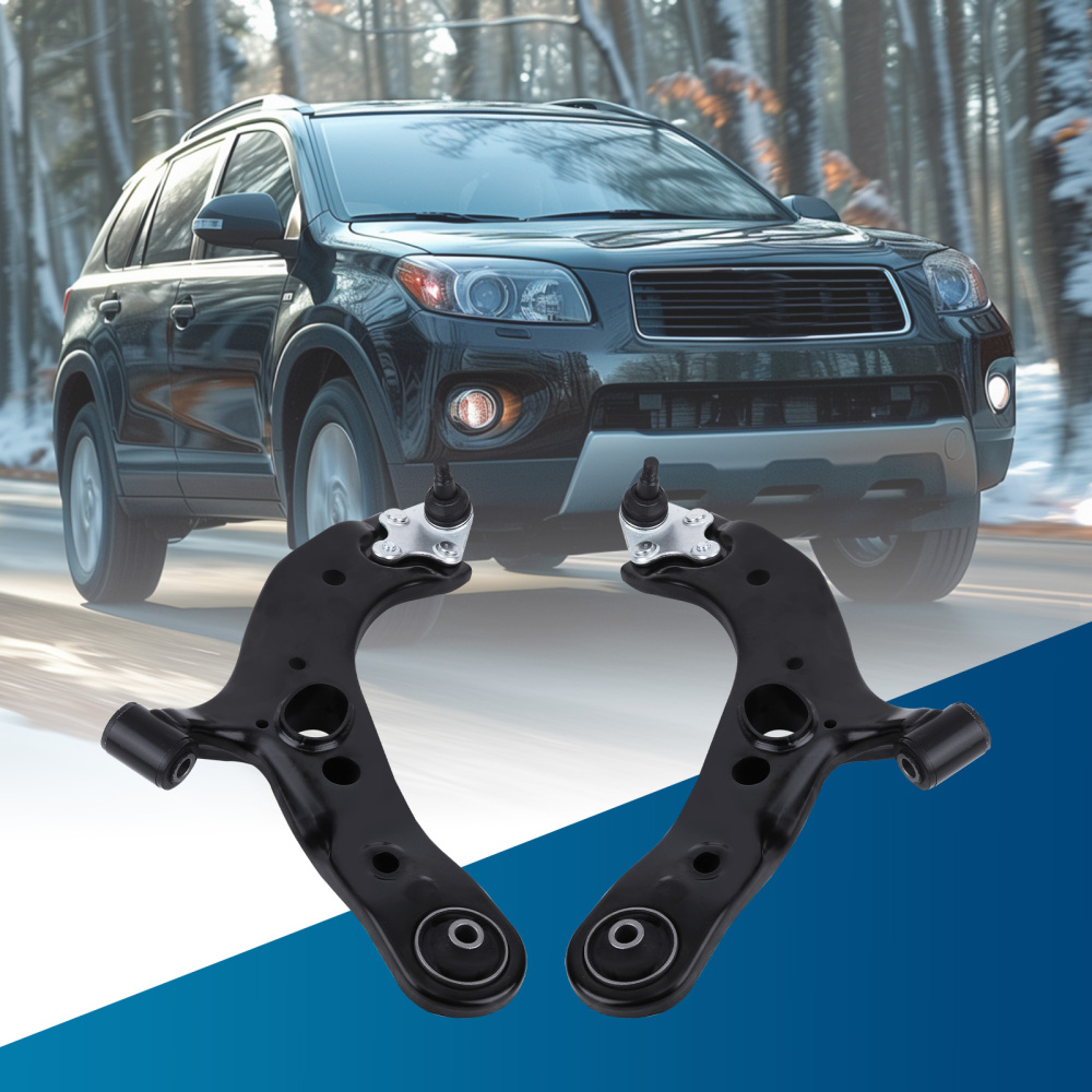 2x Front Lower Control Arms w/ Ball Joints for 2006-2018 compatible for Toyota Rav4 Lexus NX300