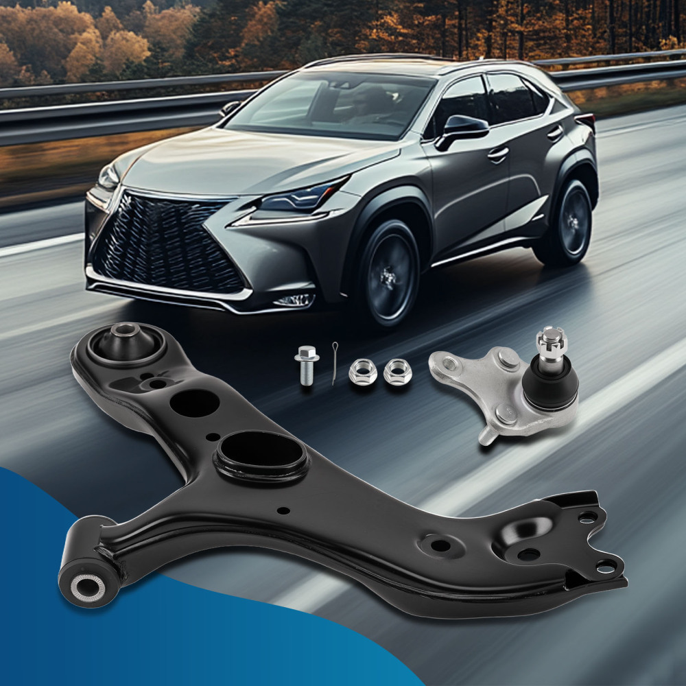 Front Lower Right Control Arm Ball Joint compatible for Toyota RAV4 06-18 compatible for Lexus NX300 18-21