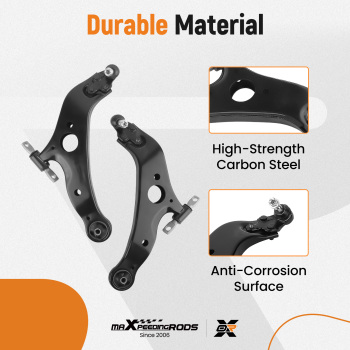 Front Lower Control Arm Suspension compatible for Toyota Sienna 2004-2010 MS86170 MS86169