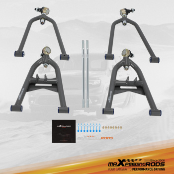 Fully Adjustable A-Arms +2+0 Compatible for Honda TRX 400EX Trx400 All Years Sportrax 400
