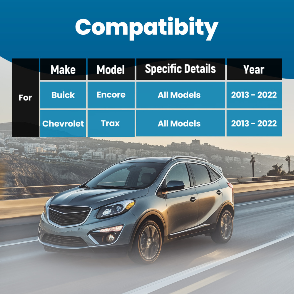 Front Lower Control Arms Sway Bar Links compatible for Buick Encore 2013-2022 compatible for Chevy Trax