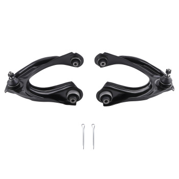 Front Upper Control Arms w/ Ball Joint for 2009-2014 compatible for Acura TL TSX compatible for Honda Accord