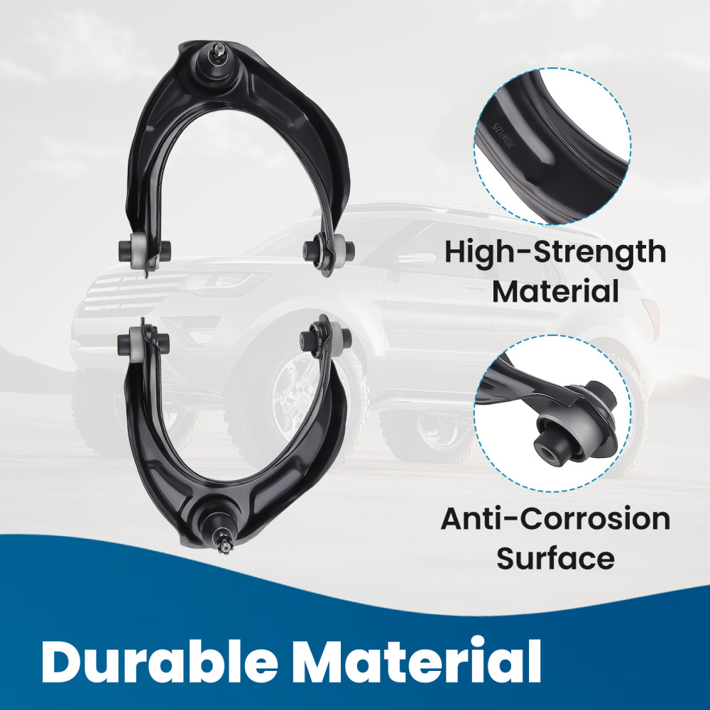 Front Upper Control Arms w/ Ball Joint for 2009-2014 compatible for Acura TL TSX compatible for Honda Accord