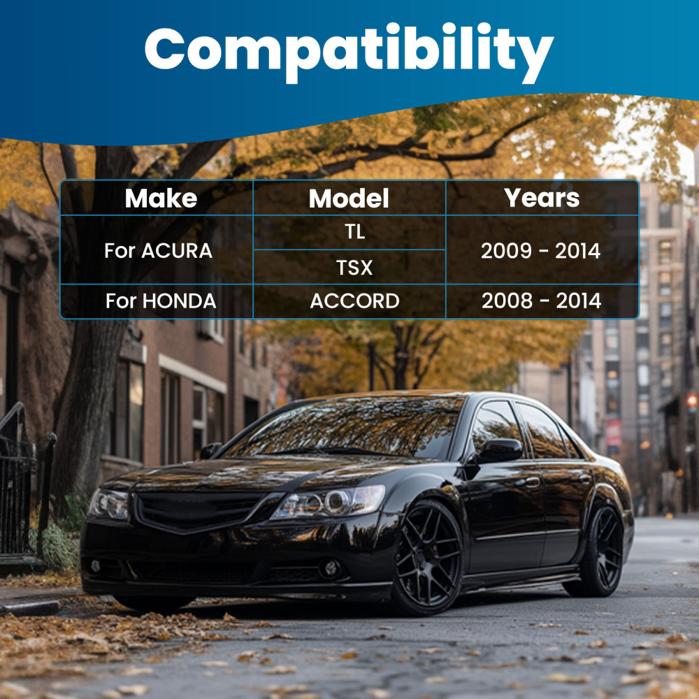 Front Upper Control Arms w/ Ball Joint for 2009-2014 compatible for Acura TL TSX compatible for Honda Accord